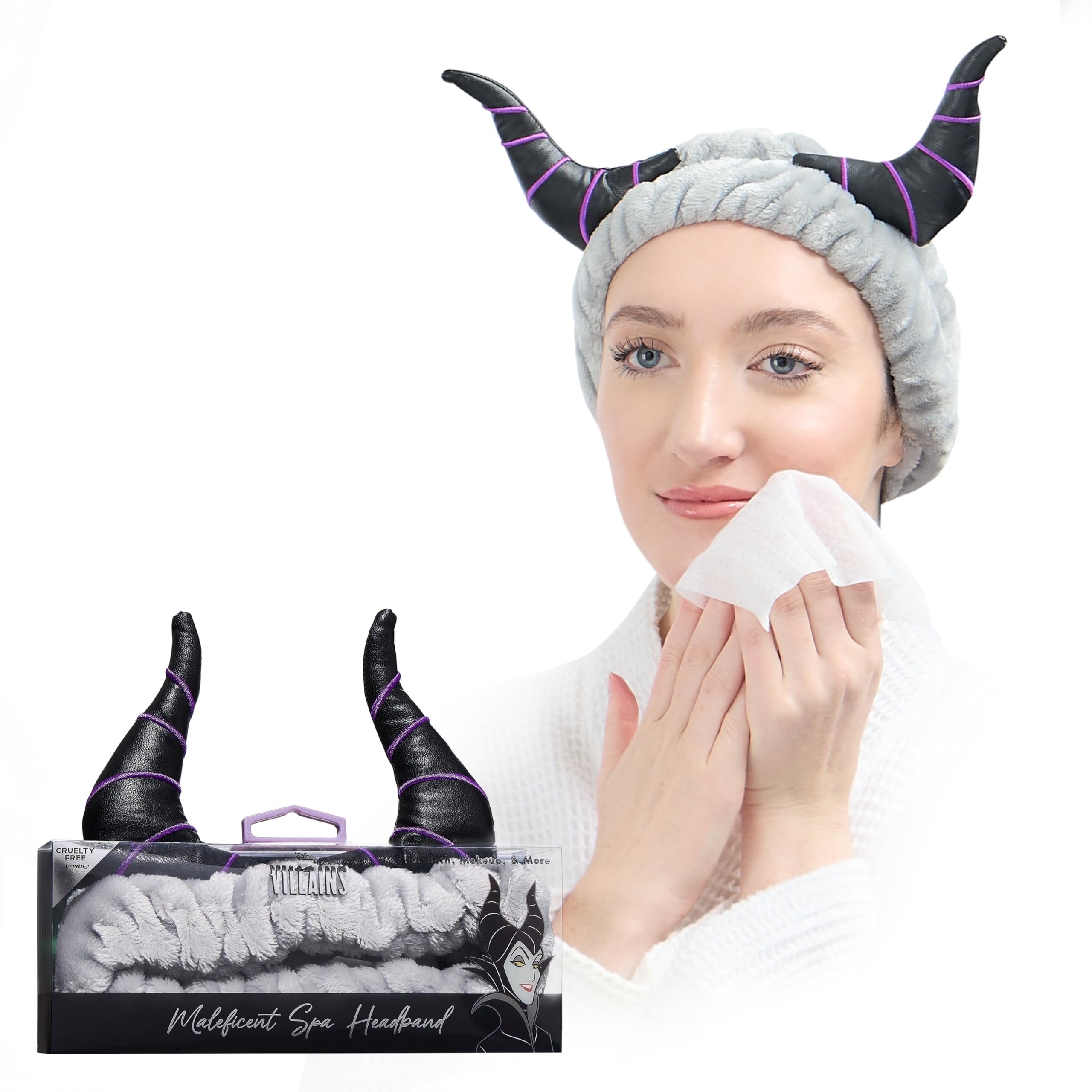 Amazon.com : Disney Spa Headband, Soft, Plush, Adjustable, and Fun